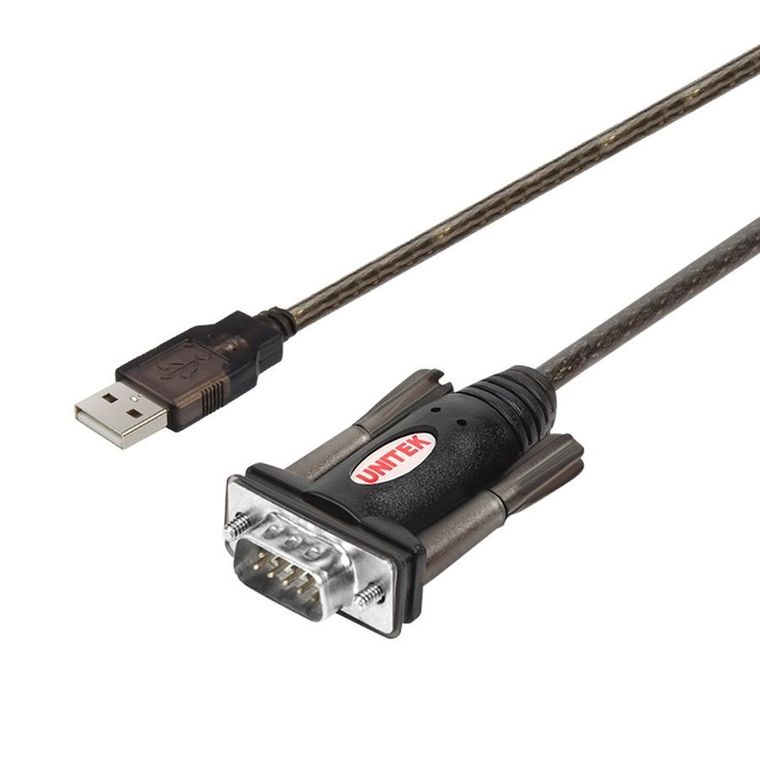Unitek, adapter USB 1xRS-232