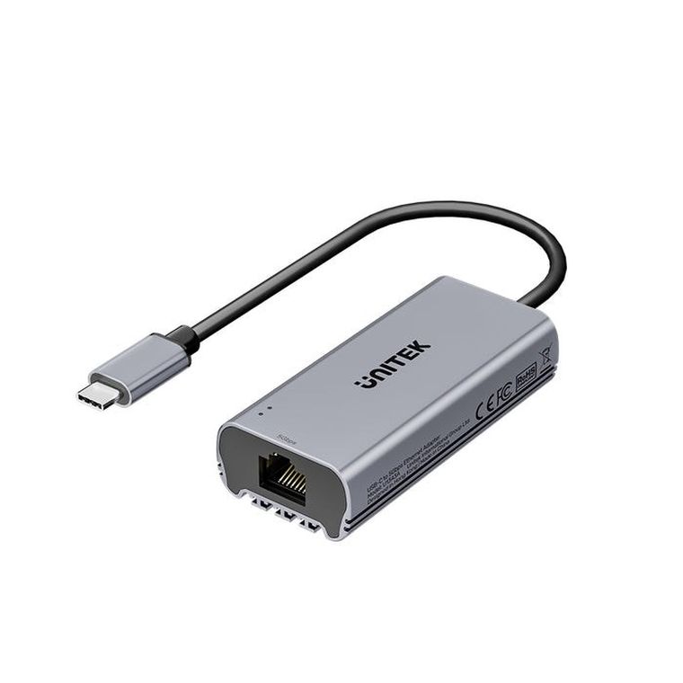 Unitek, adapter, USB-C - RJ45 5GBPS M/F
