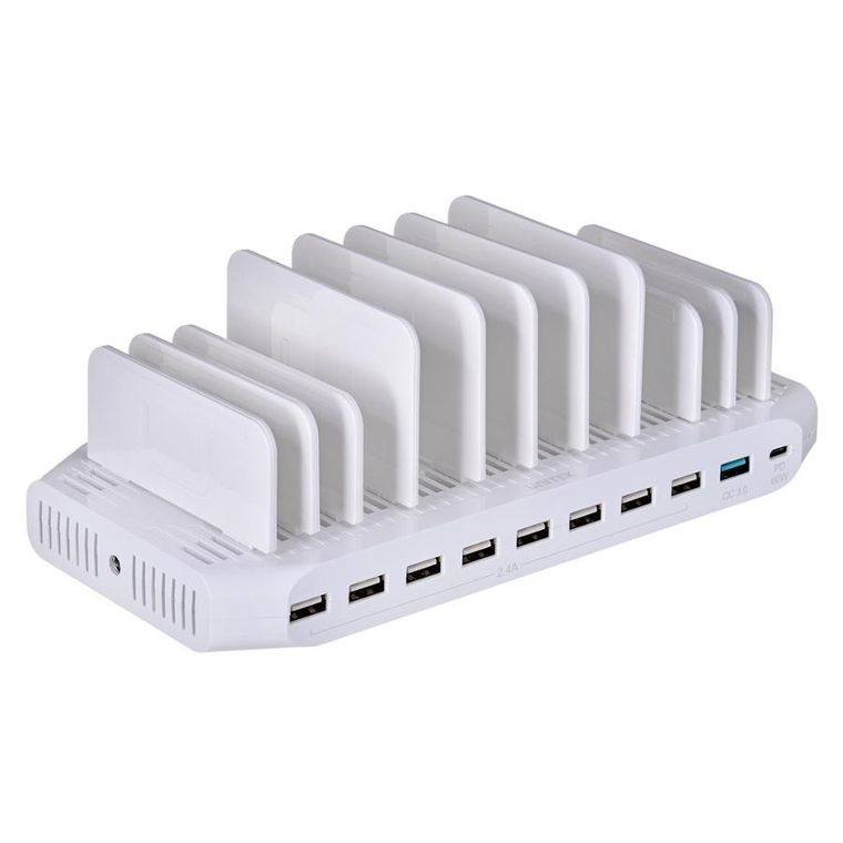 Unitek Stacja Ładująca 10x USB, 160w, Y-2190
