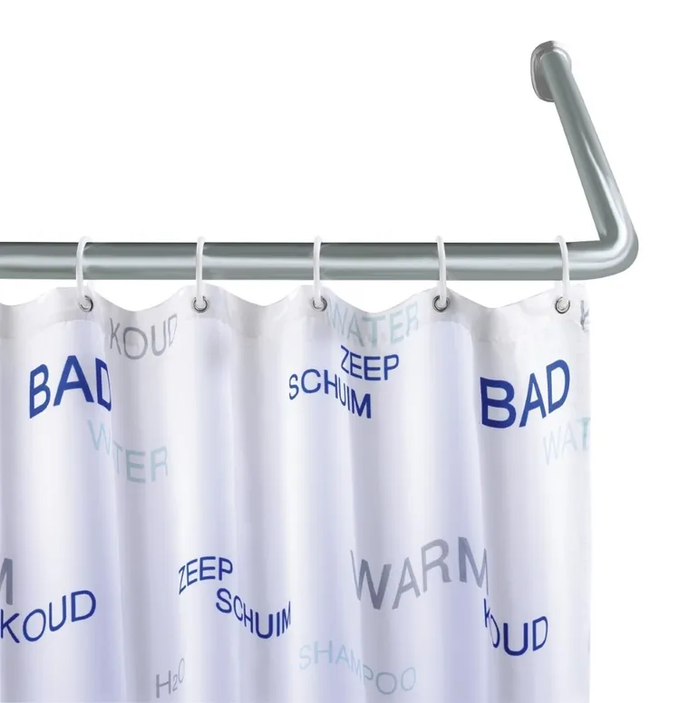 Uniwersalny drążek do zasłony prysznicowej, ø 2 cm, chrom