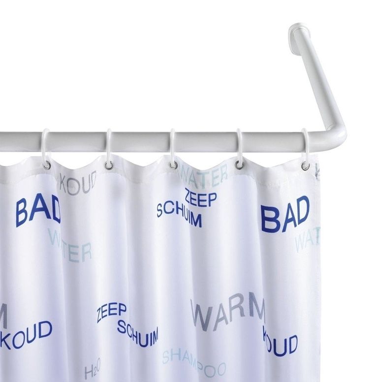 Uniwersalny drążek do zasłony prysznicowej, ø 2,5 cm