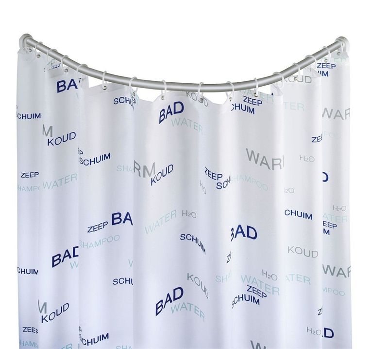 Uniwersalny drążek prysznicowy, 80-80/90-90 cm, chrom