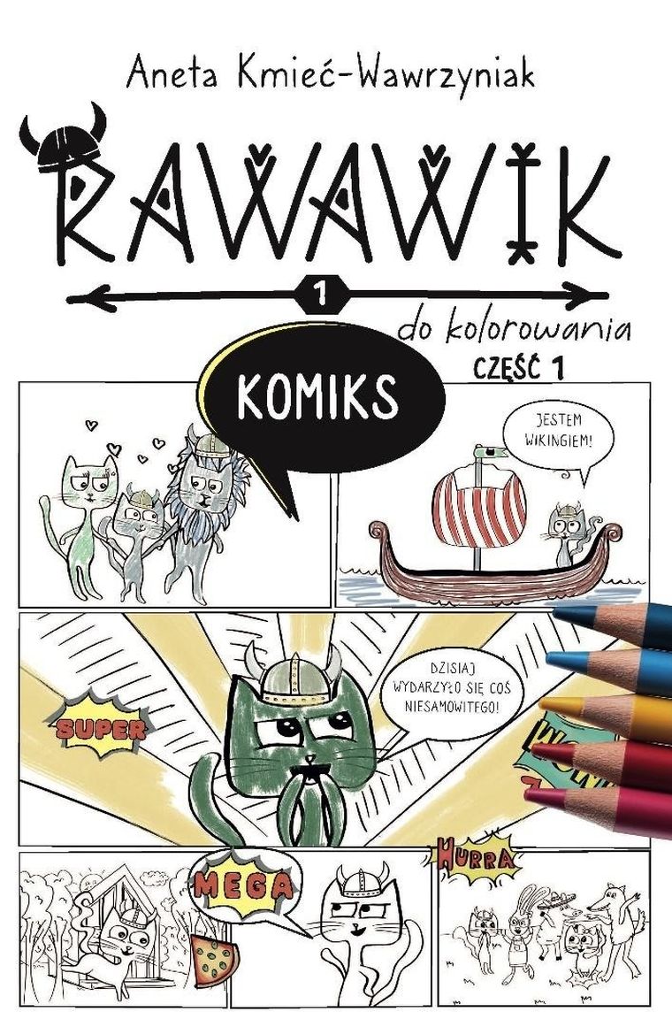 Uniwersum Rawawika. Komiks do kolorowania 1