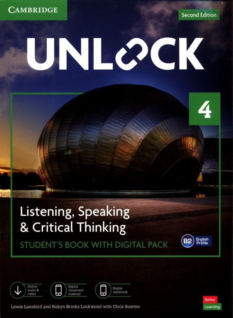 Unlock 4. Listening, Speaking & Critical Thinking. Student's Book with Digital Pack