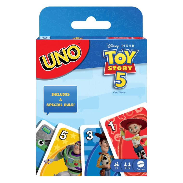 UNO Toy Story 5, gra karciana