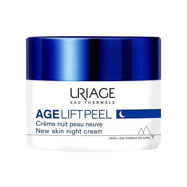 Uriage, Age Lift Peel, krem do twarzy na noc, 50 ml