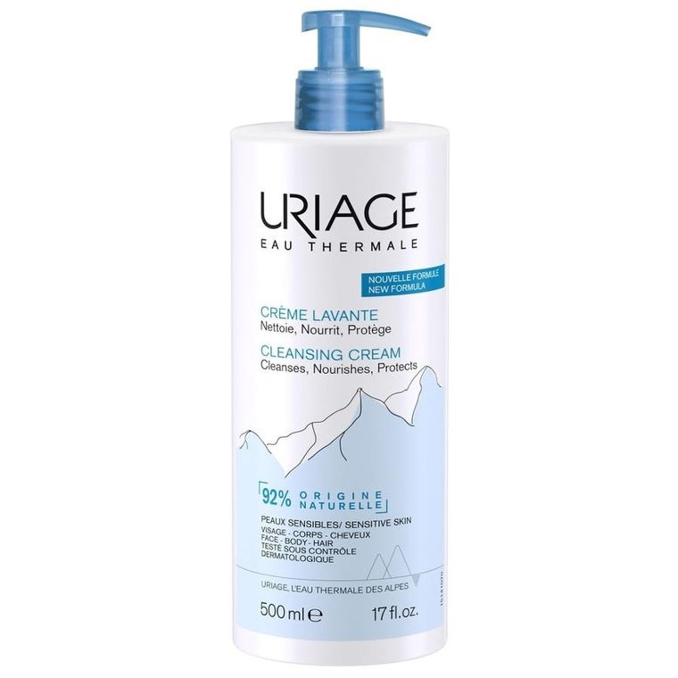 URIAGE, Eau Thermale Cleansing Cream kremowy żel oczyszczający 500ml