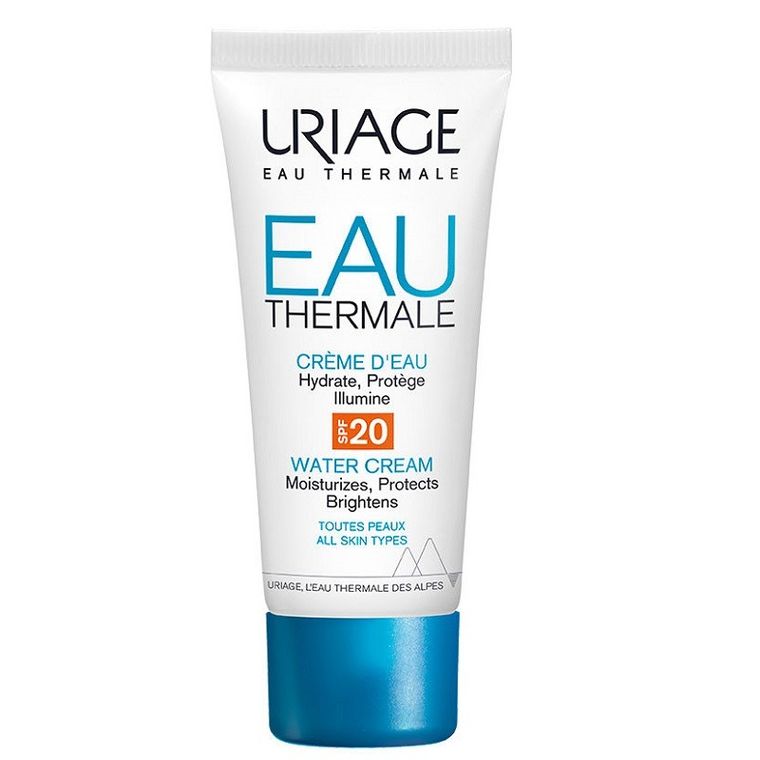 Uriage, Eau Thermale Water Cream, lekki krem nawilżający, SPF20, 40 ml