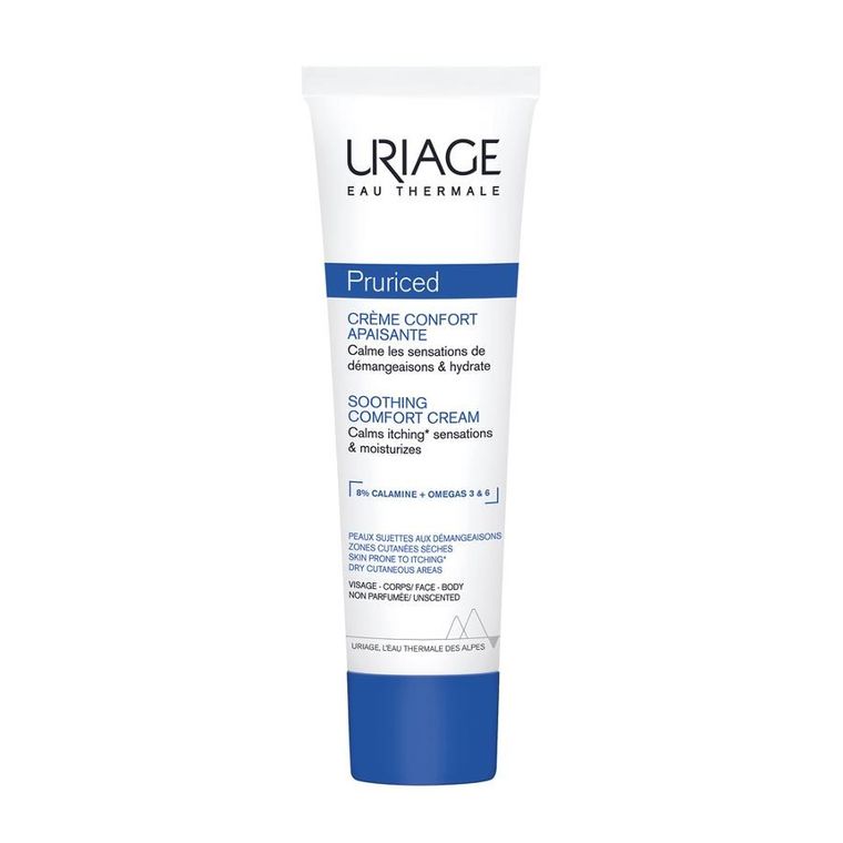 Uriage, Pruriced Soothing Comfort Cream, kojący krem do twarzy i ciała, 100 ml