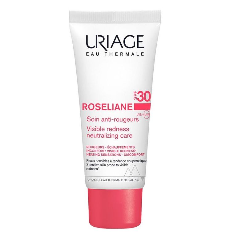 Uriage, Roseliane, krem do cery naczynkowej SPF30, 40 ml
