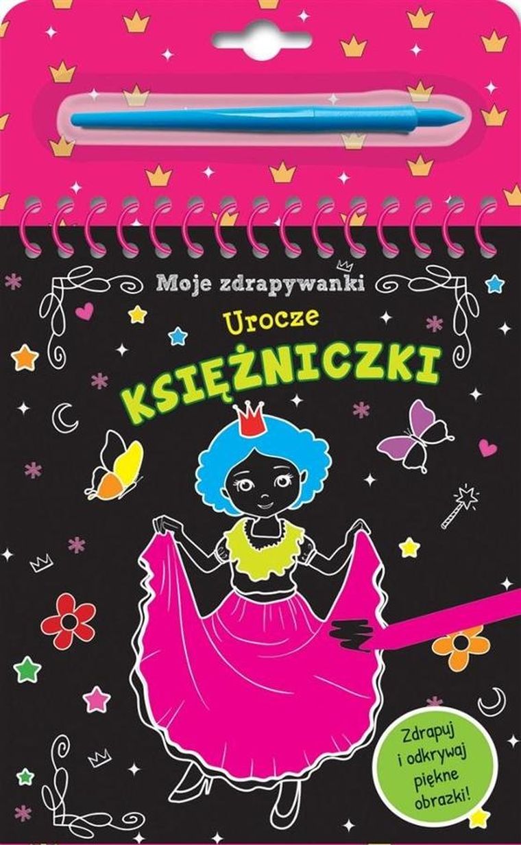 Urocze księżniczki. Moje zdrapywanki