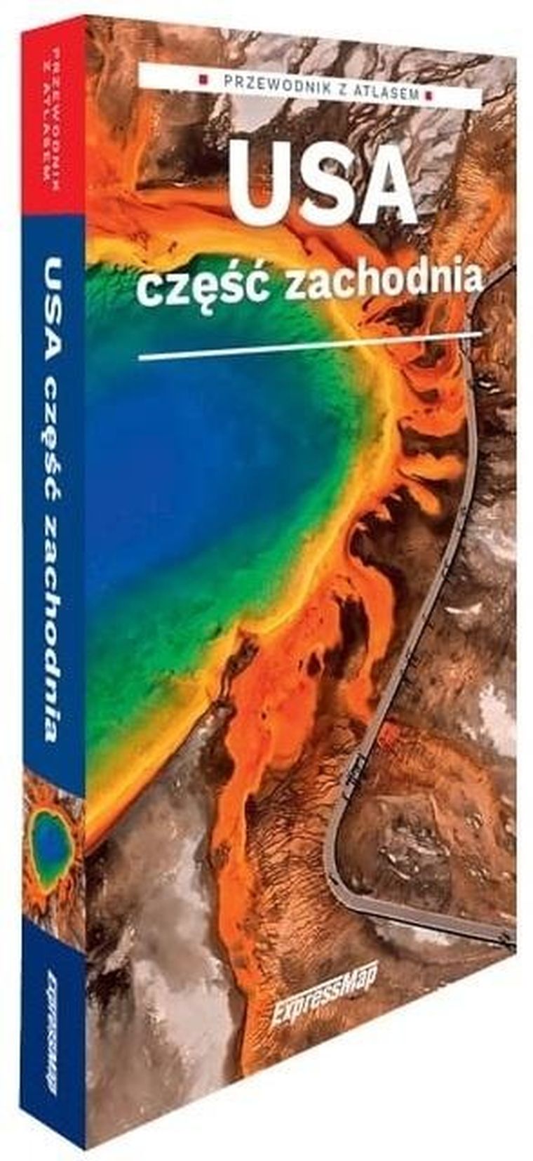 USA. Część zachodnia. Przewodnik z atlasem