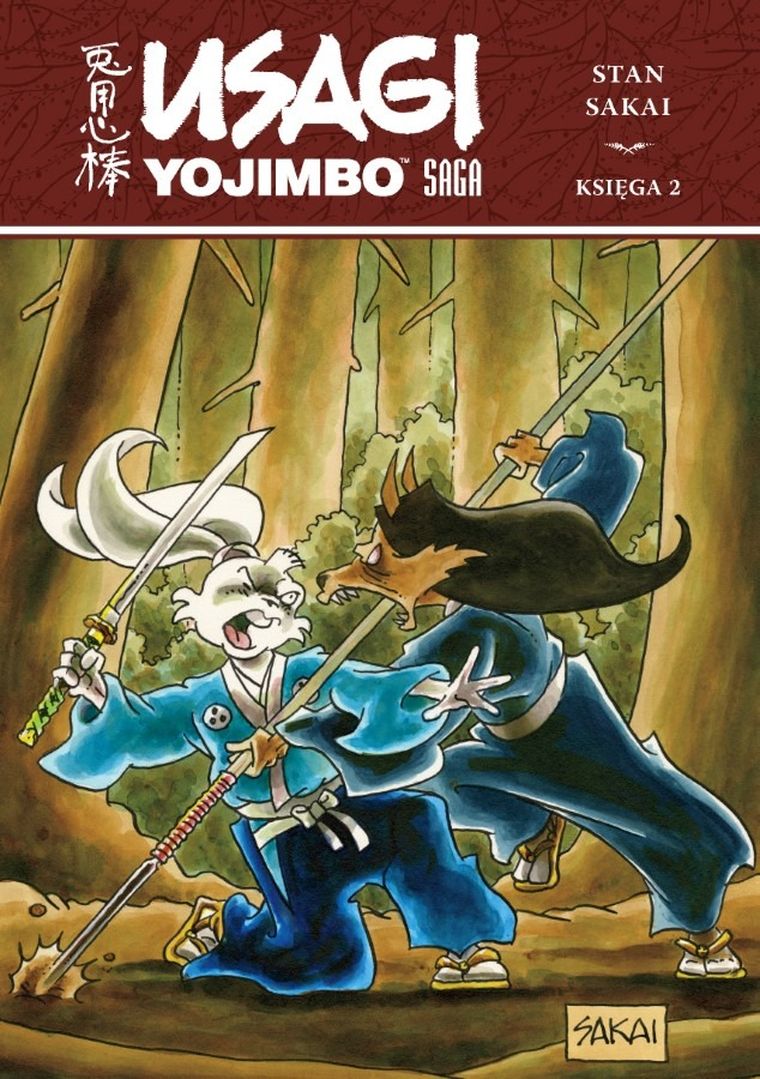 Usagi Yojimbo. Saga. Księga 2