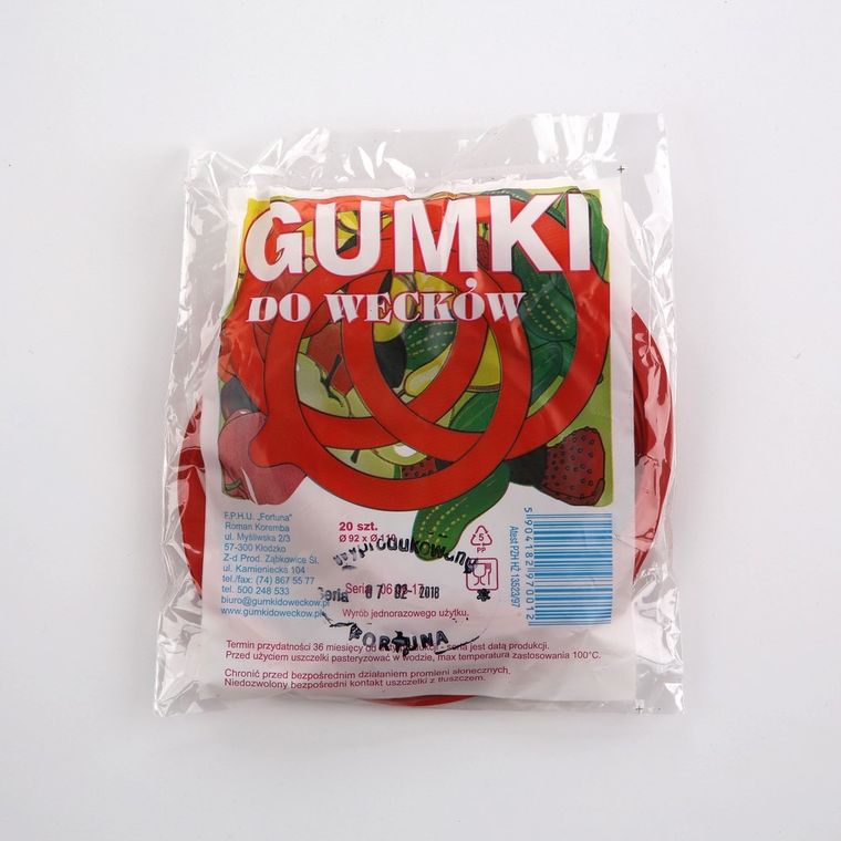 Uszczelki do słoików weck, 20 szt.