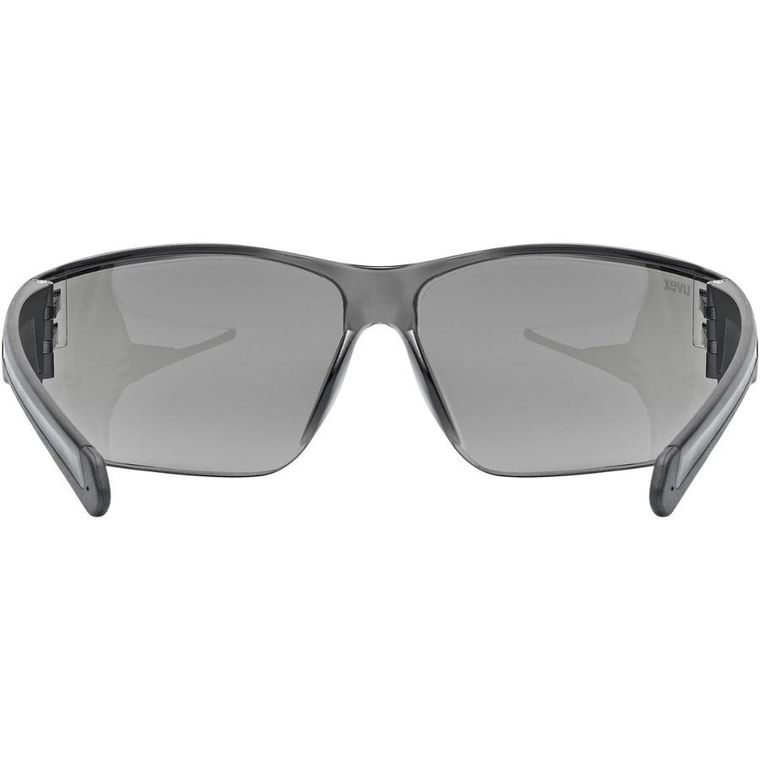 Uvex, Equate, okulary rowerowe, black matt-smoke