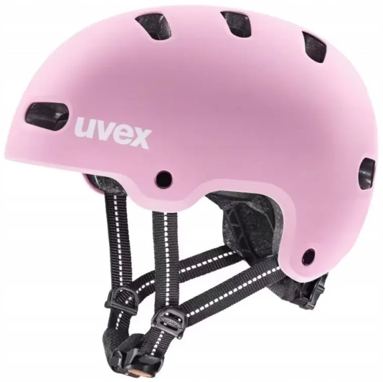 Uvex, Kid 4, kask rowerowy, dziecięcy, 55-58 cm, strawberry matt