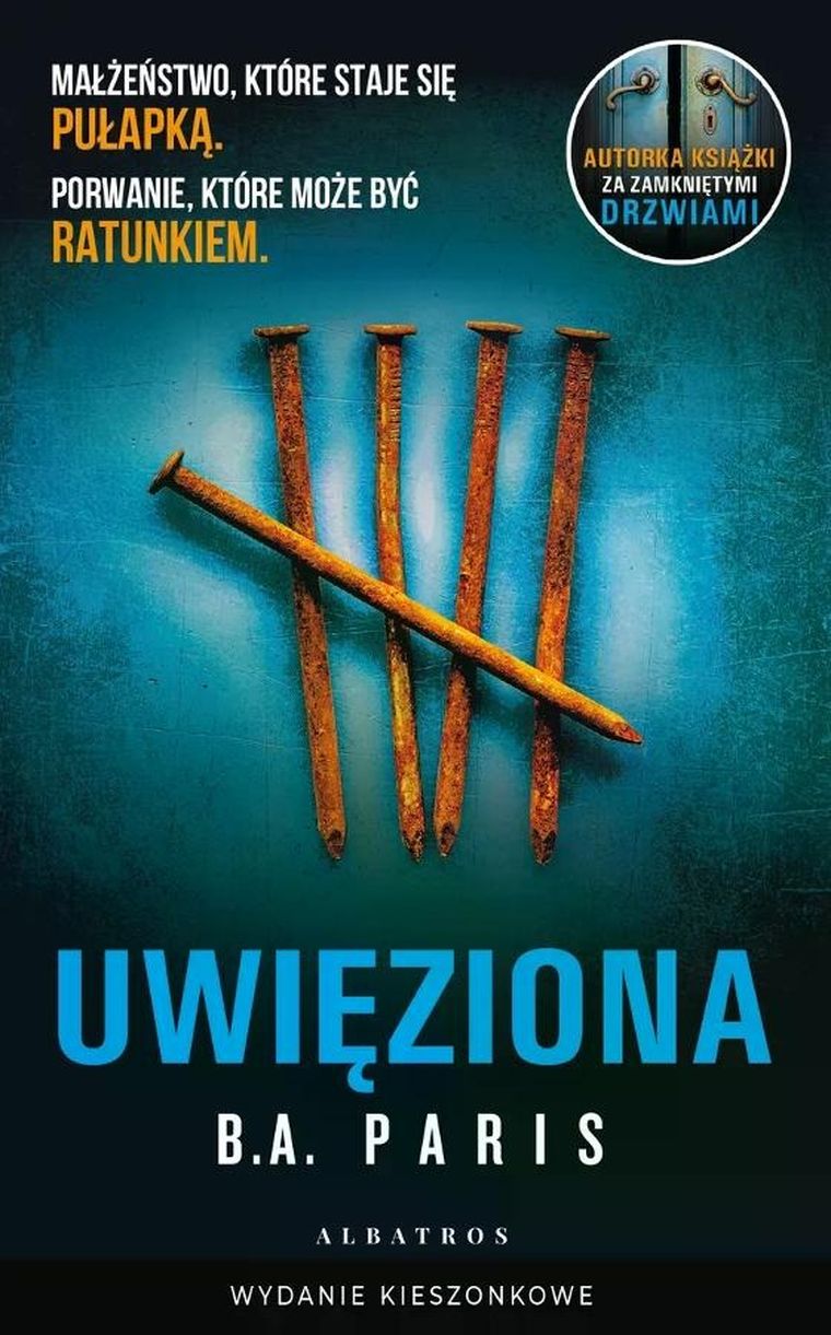 Uwięziona (wydanie kieszonkowe)