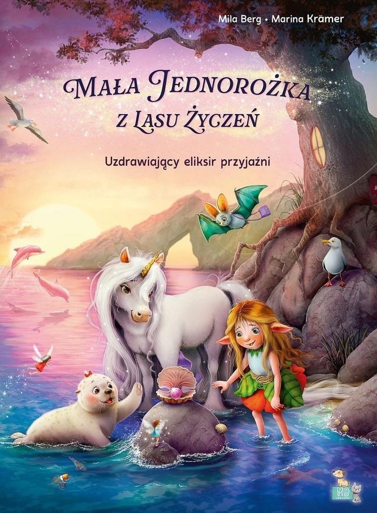 Uzdrawiający eliksir przyjaźni. Mała jednorożka z lasu życzeń