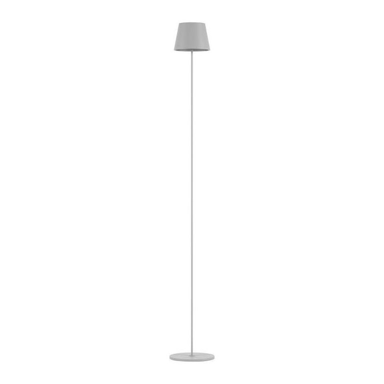 V-tac, lampa podłogowa LED, biała, ładowalna, 3000K, 4W