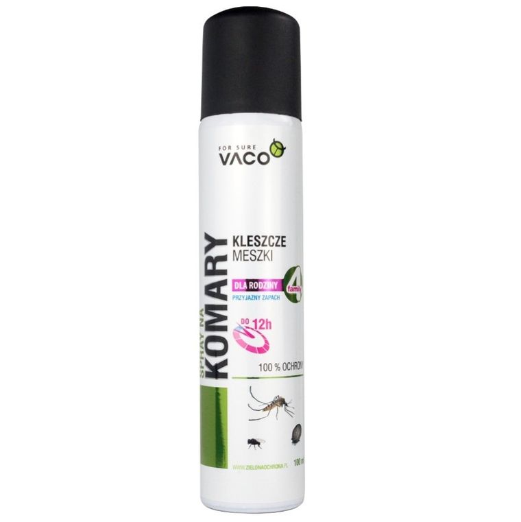 Vaco, spray na komary kleszcze i meszki, 100 ml