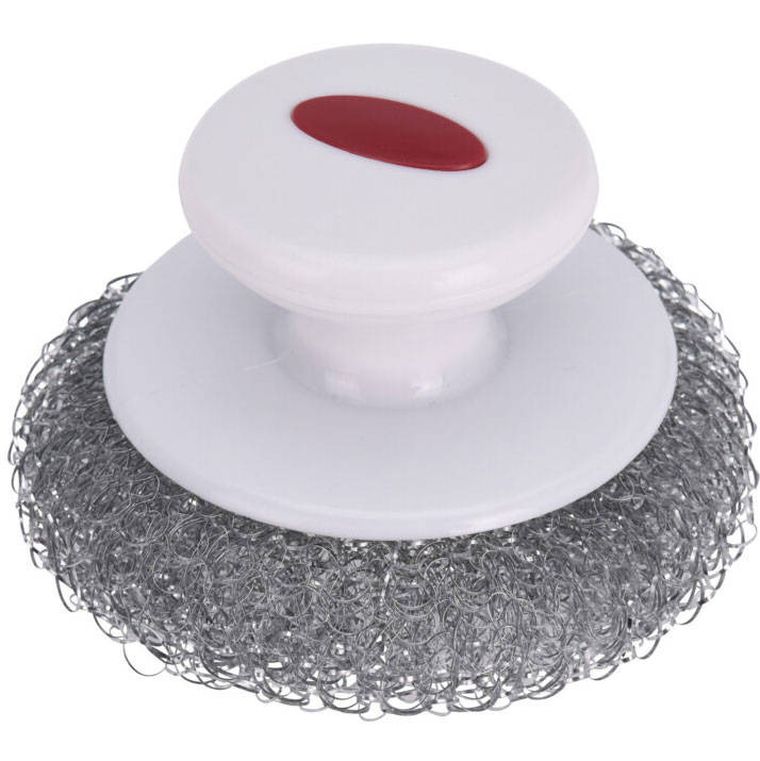 Vaggan BBQ, druciak metalowy z uchwytem do czyszczenia grilla, 2 szt.