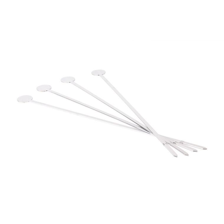 Vaggan BBQ, szpikulce do szaszłyków, ze stali nierdzewnej, 4 szt.