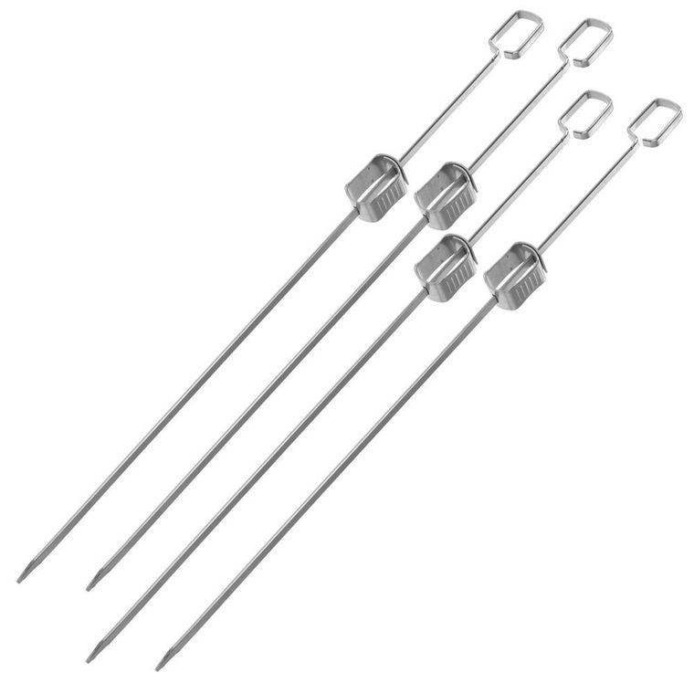 Vaggan BBQ, szpilki do szaszłyków ze stali nierdzewnej, 4 szt.