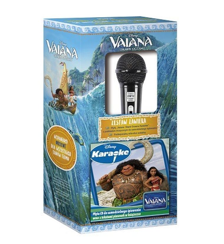 Vaiana. Sing a long karaoke + mikrofon