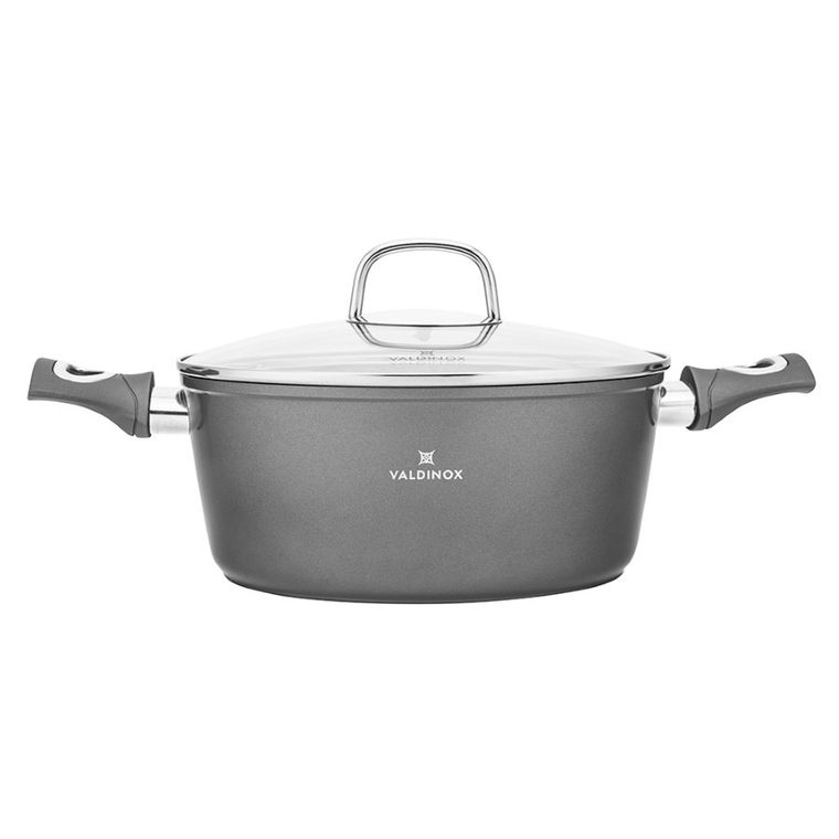 Valdinox, Grand, garnek z pokrywą szklaną, 24 cm, 4,0l