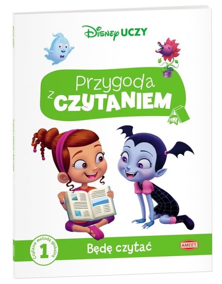 Vampirina. Przygoda z czytaniem. Będę czytać