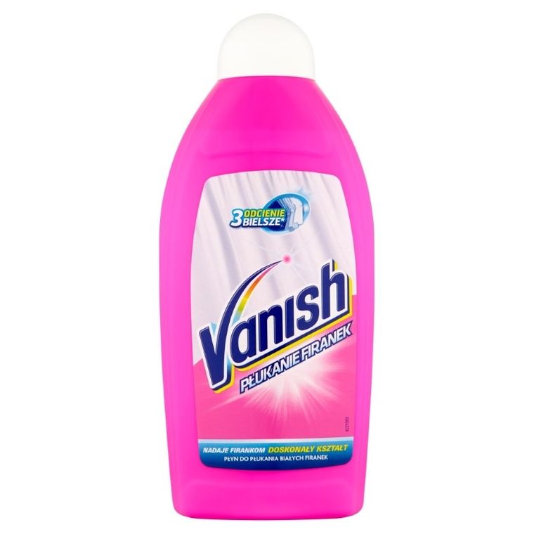 Vanish, Płukanie firanek, płyn do płukania białych firanek, 500 ml