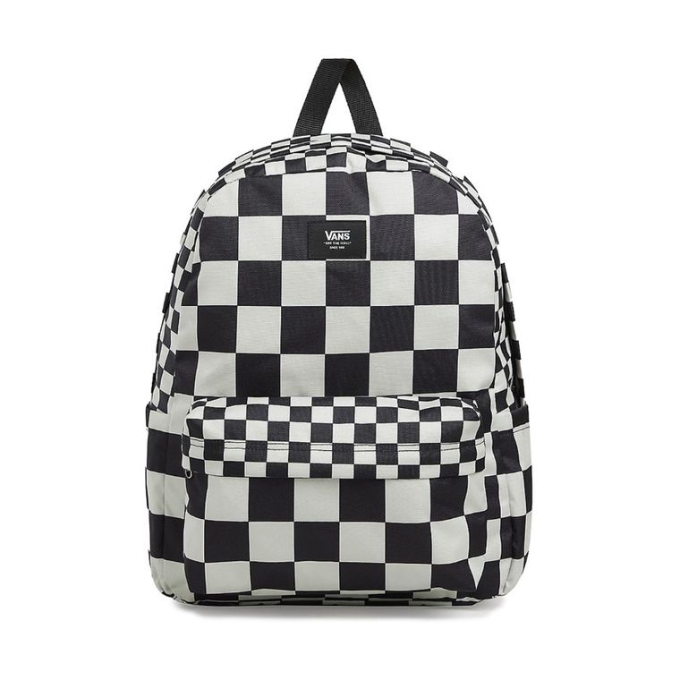 Vans, Old Skool, plecak szkolny, Check, czarno-biały