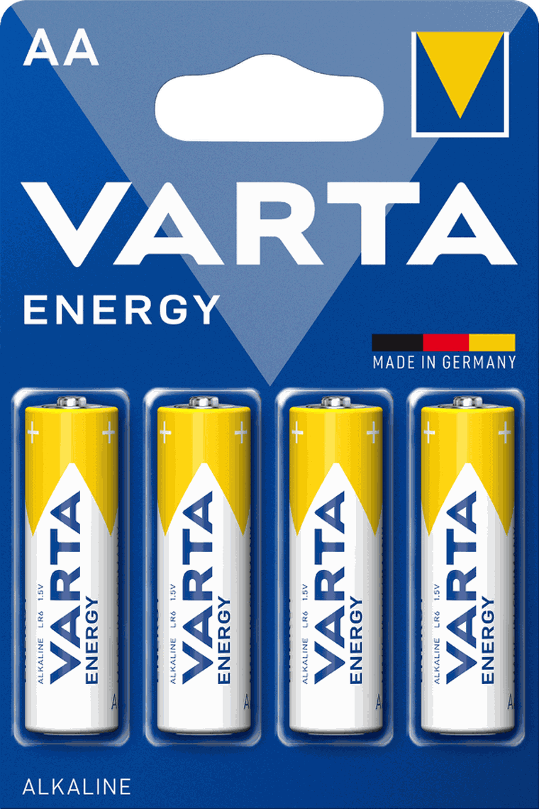 VARTA, Energy, bateria alkaliczna, LR6, AA, 4 szt.