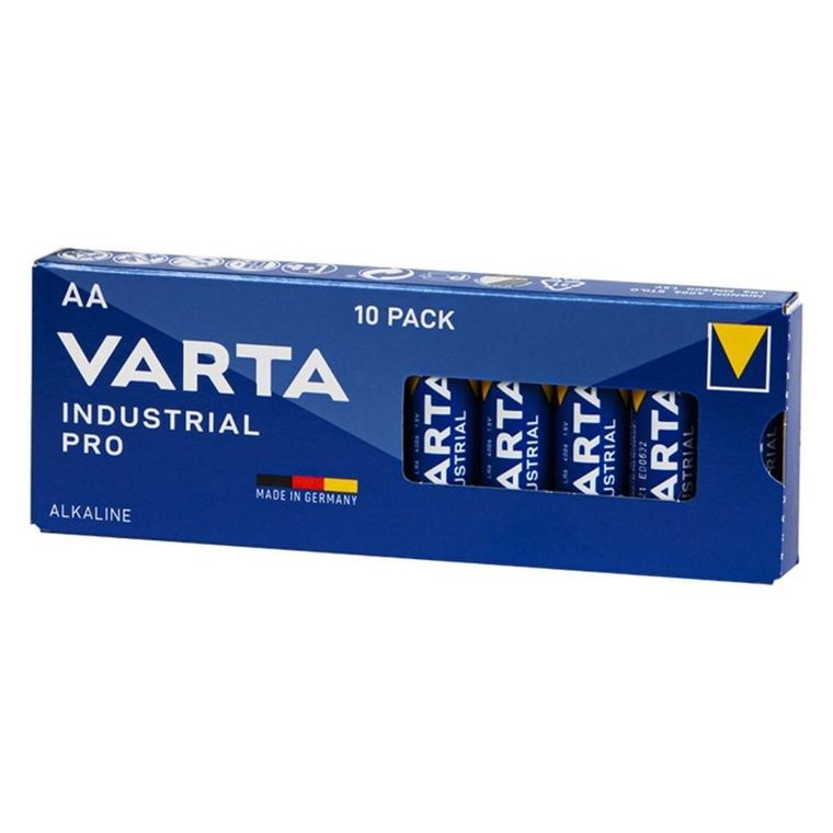 Varta, Industrial Pro, batera alkaiczna, LR6, AA, 10 szt.