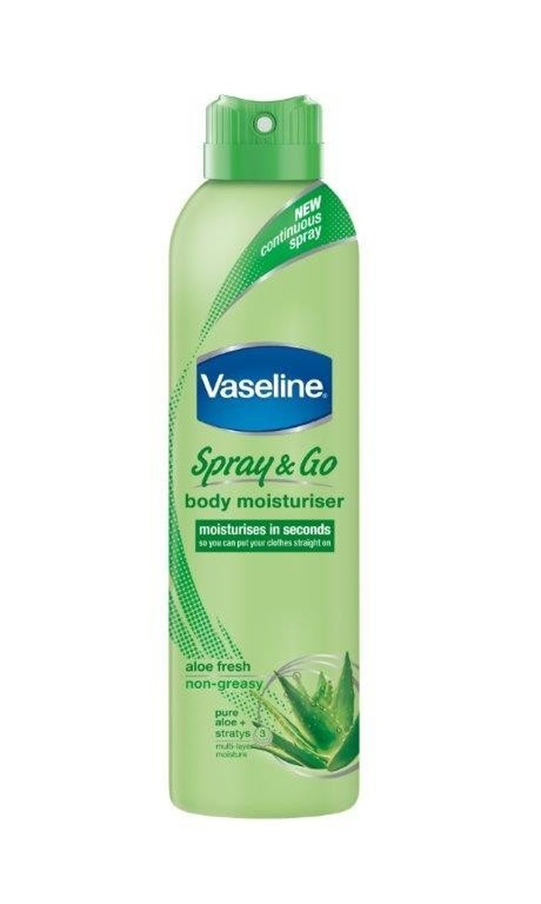 Vaseline, Intensive Care, Aloe Soothe, balsam do ciała w sprayu, 190 ml
