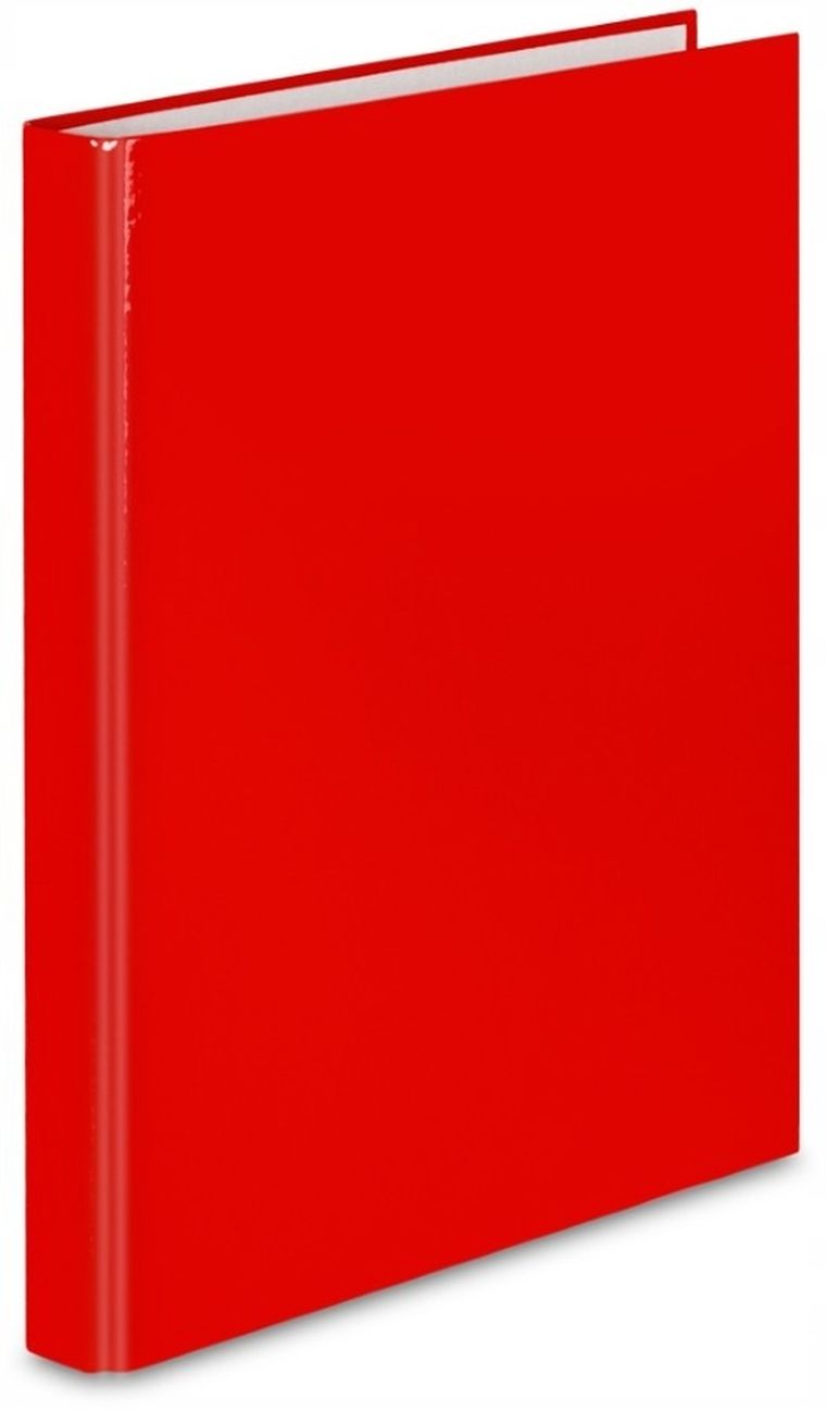 Vau-Pe, segregator A4, 2 cm, 2 ringi, czerwony