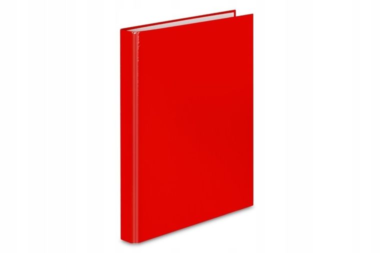 Vau-Pe, segregator A4, 2 cm, 4 ringi, czerwony