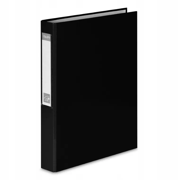Vau-Pe, segregator A4, 4 cm, 4 ringi, czarny