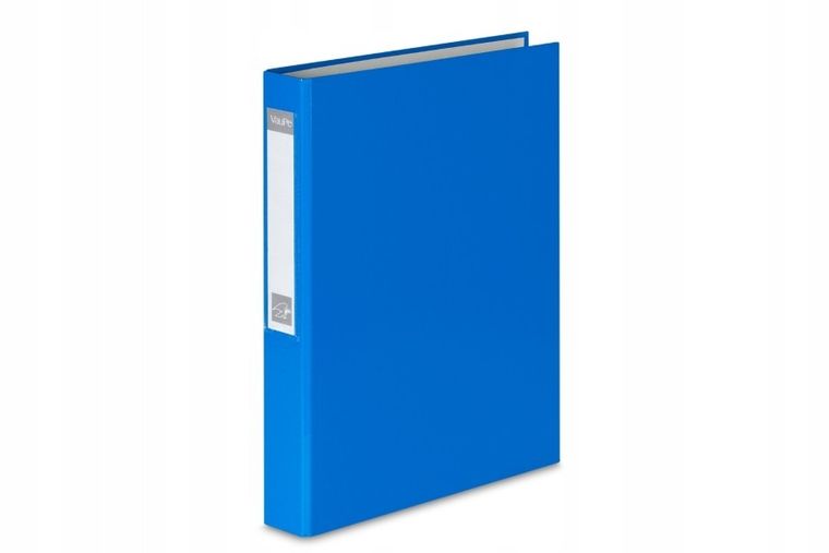 Vau-Pe, segregator A4, 4 cm, 4 ringi, jasny niebieski