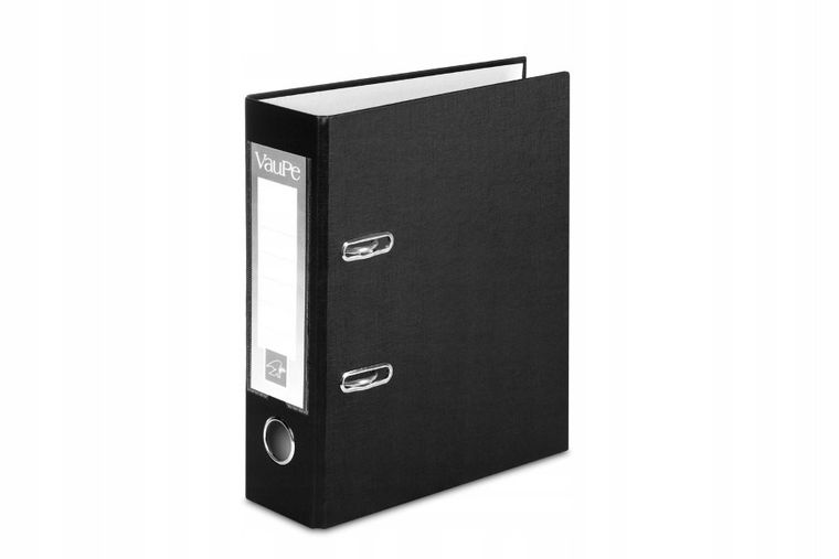 Vau-Pe, segregator A5, 70 mm, lux, czarny