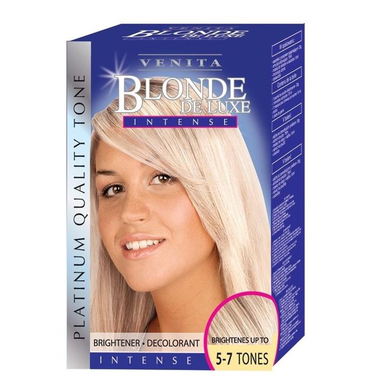 Venita, Blonde De Luxe, rozjaśniacz do włosów Intense