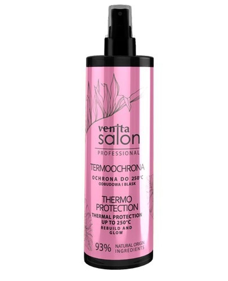Venita, Salon Professional, spray stylizujący do włosów - termoochrona, 200 ml
