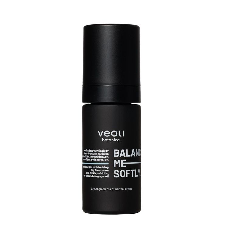 Veoli Botanica, Balance Me Softly, wyciszająco-nawilżający krem do twarzy na dzień, 30 ml