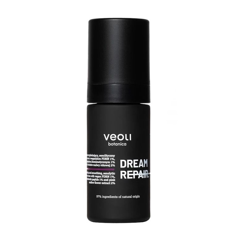Veoli Botanica, Dream Repair, regenerująco-wygładzający senolityczny krem do twarzy na noc, 30 ml