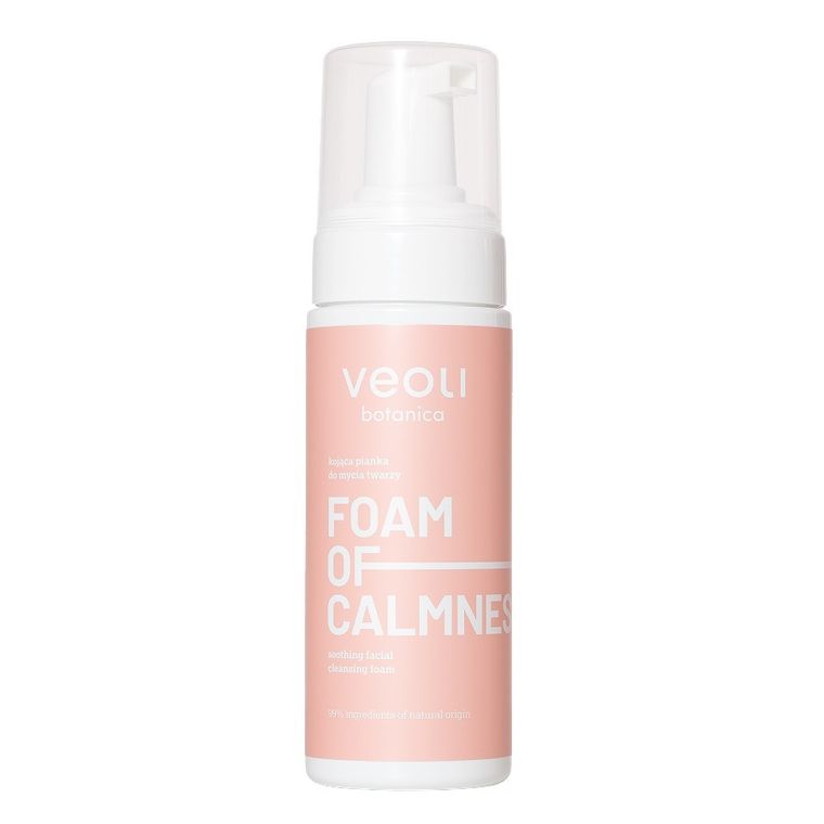 Veoli Botanica, Foam Of Calmness, kojąca pianka do mycia twarzy, 150 ml