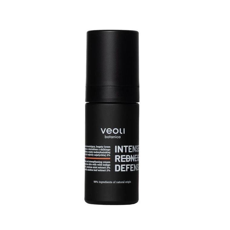 Veoli Botanica, Intense Redness Defense, odżywczo-wzmacniający bogaty krem na naczynka, 30 ml