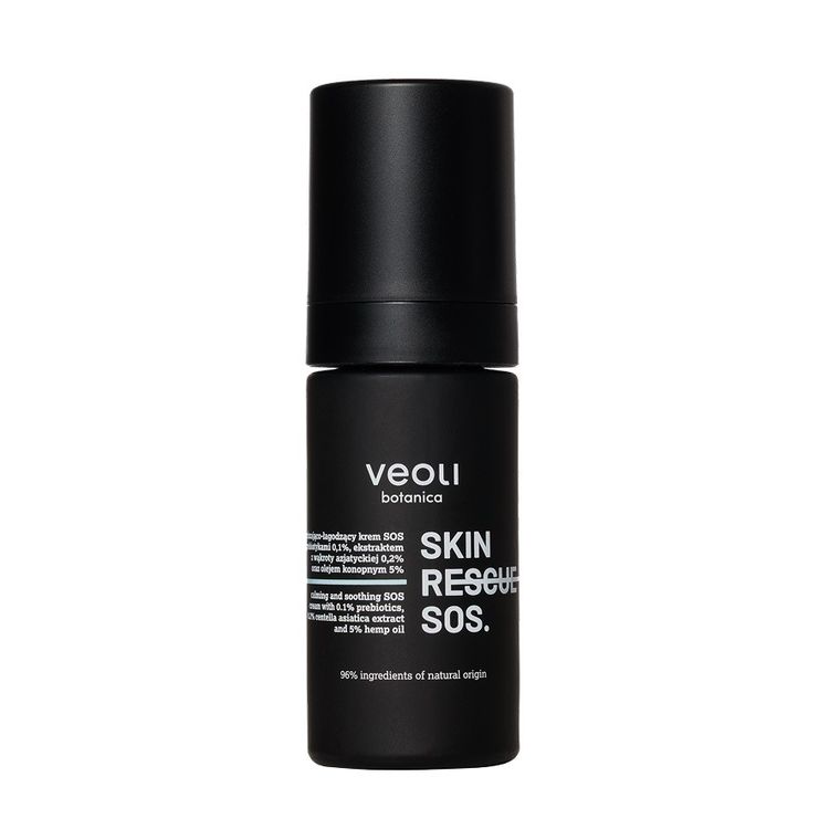 Veoli Botanica, Skin Rescue SOS, wyciszająco-łagodzący krem SOS, 30 ml