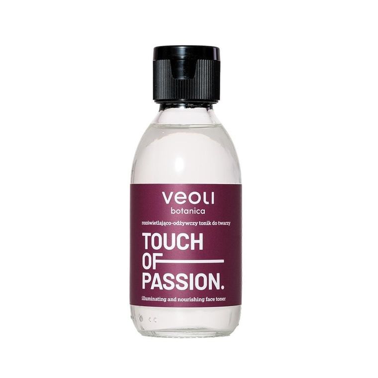 Veoli Botanica, Touch Of Passion, rozświetlająco-odżywczy tonik do twarzy, 150 ml