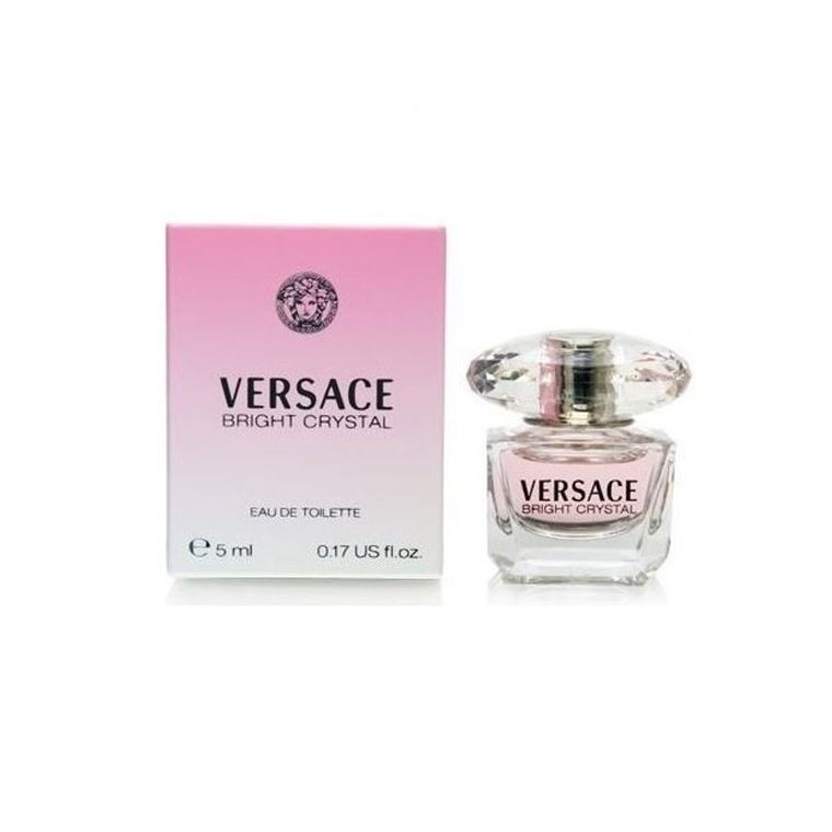 Versace, Bright Crystal, woda toaletowa, miniatura, 5 ml