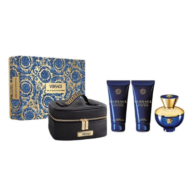 versace versace pour femme dylan blue woda perfumowana 100 ml   zestaw 
